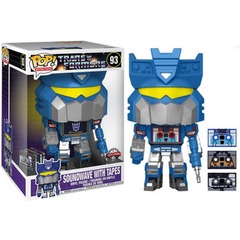 Funko Pop - Retro Toys - Jumbo Transformers - Soundwave with Tapes #93 [Gamestop Exclusive]